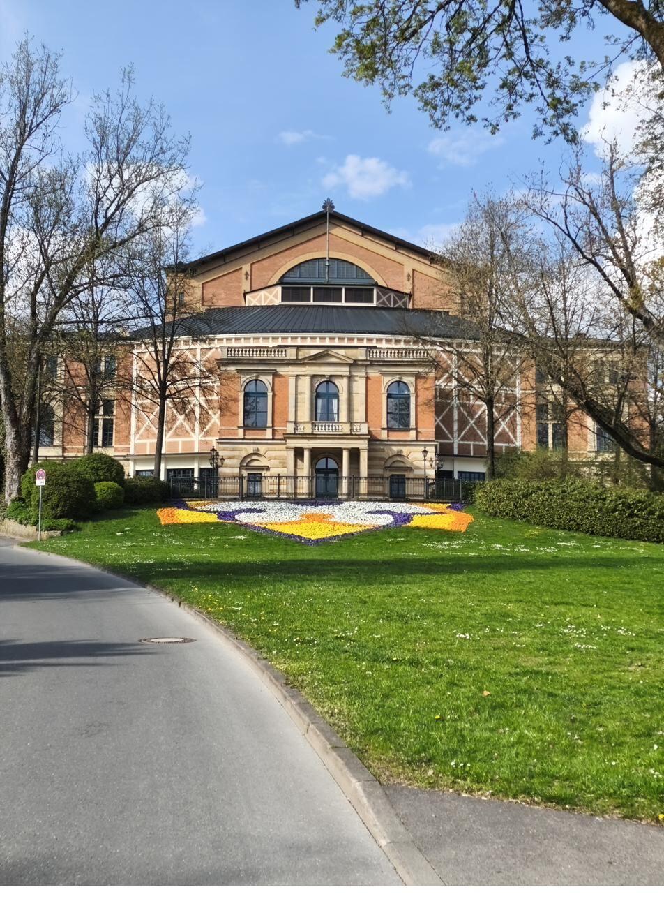 Das Richard-Wagner-Festspielhaus in Bayreuth