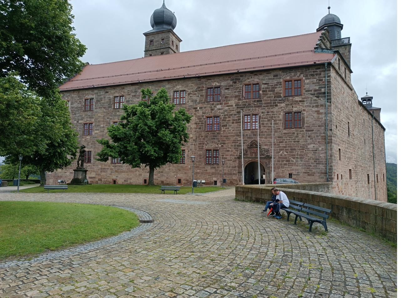 Die Plassenburg hoch über Kulmbach
